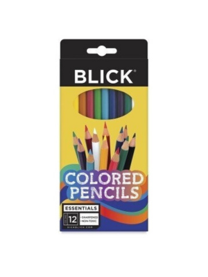 Pencil - Premium Colored Pencils (12 colors)