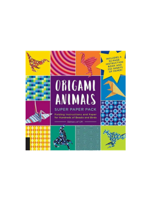 Origami Animals Super Paper Pack: Folding Instructions and Paper for Hundreds of Beasts and Birds--Includes a 32-Page Instruction Book and 232 Sheets (Origami Super Paper Pack)