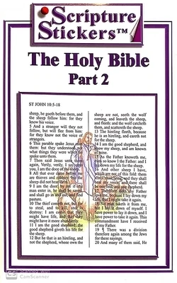 Scripture Stickers Holy Bible Part 2