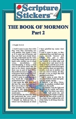 Scripture Stickers Book of Mormon Part 2