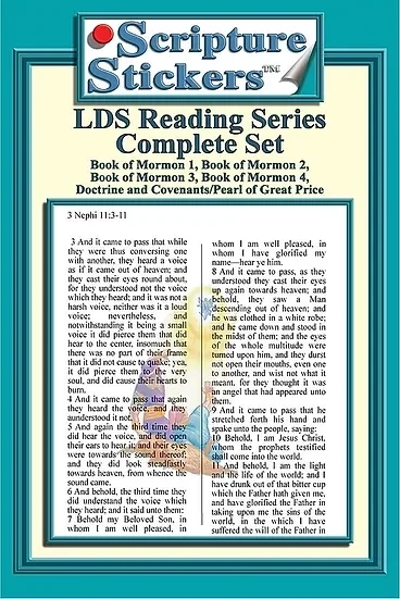 Scripture Stickers Reader's Series - Triple Combination