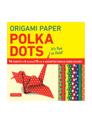 Origami Paper 96 Sheets - Polka Dots 6 Inch (15 CM): Tuttle Origami Paper: Origami Sheets Printed with 8 Different Patterns
