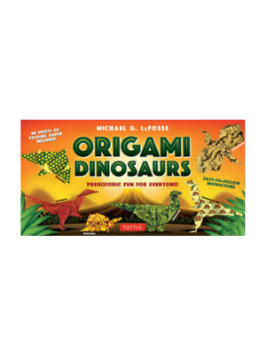 Origami Dinosaurs Kit: Prehistoric Fun for Everyone!: Kit Includes 2 Origami Books, 20 Fun Projects and 98 Origami Papers