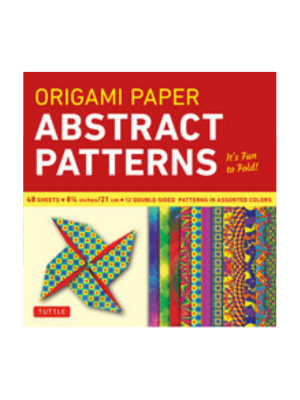 Origami Paper - Abstract Patterns - 8 1/4 - 48 Sheets: Tuttle Origami Paper: Large Origami Sheets Printed with 12 Different Designs