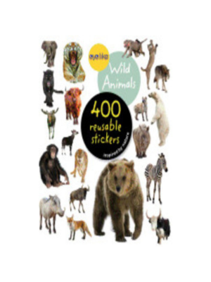 Stickers - Wild Animals (Eyelike - 400 reusable)