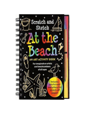 Scratch & Sketch at the Beach (Trace Along)