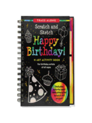 Scratch & Sketch Happy Birthday! (Trace Along)