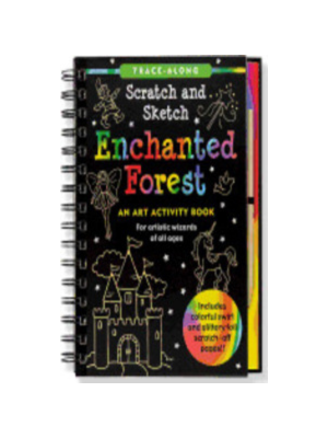 Scratch & Sketch Enchanted Forest (Trace Along)