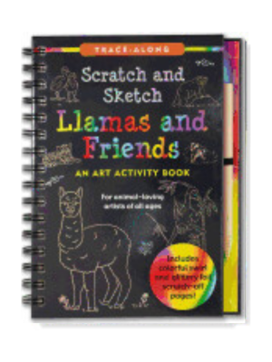 Scratch & Sketch Llama & Friends
