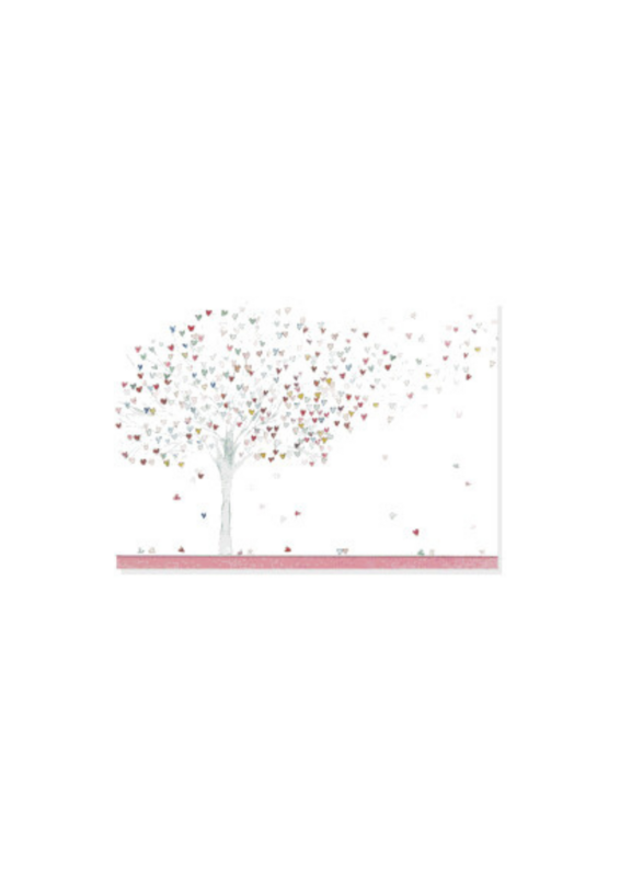 Tree of Hearts Note Card