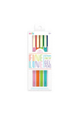 Fine Line Colored Gel Pen (Set of 6)