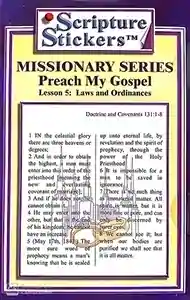 Scripture Stickers Preach My Gospel Lesson 5