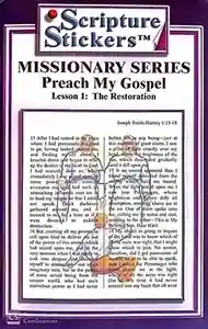 Scripture Stickers Preach My Gospel Lesson 1