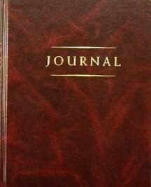 Journal - Classic Journal Burgundy 8x10