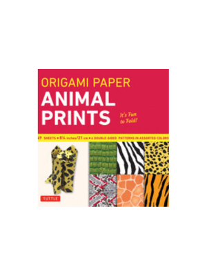 Origami Paper - Animal Prints (49 sheets)