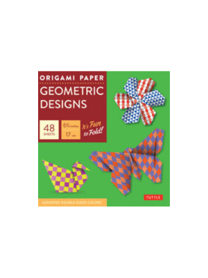Origami Paper Geometric Prints (49 Sheets 6 3/4 inch)