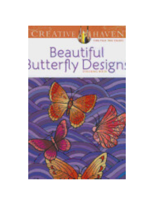 Beautiful Butterfly Designs Coloring Book