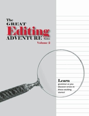 Great Editing Adventure Series, Vol. II Student Book