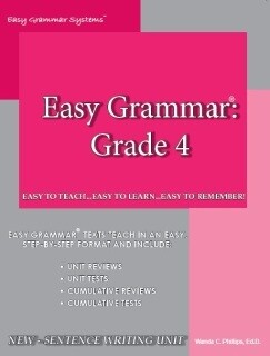 Easy Grammar 4 Teacher Edition