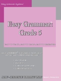 Easy Grammar 5 Teacher Edition