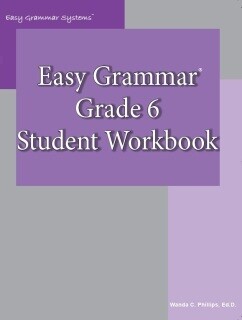 Easy Grammar 6 Student Workbook