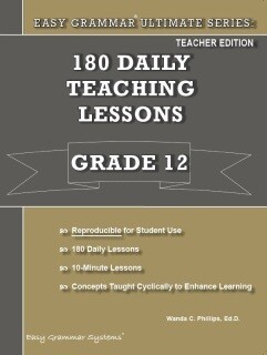 Easy Grammar Ultimate Series Grade 12+ Teacher Edition