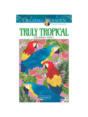 Truly Tropical (Coloring Book)
