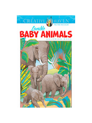 Loveable Baby Animals (Coloring book)