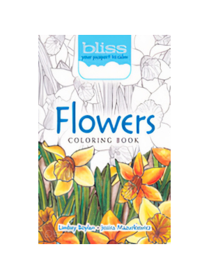Flowers (Bliss) (Coloring Book)