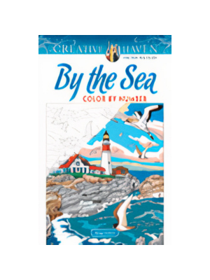 By the Sea Color by Number Coloring Book