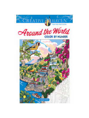 Color Book: Around the World (Creative Haven)