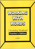 Working with Words Grade 4 Teachers Edition