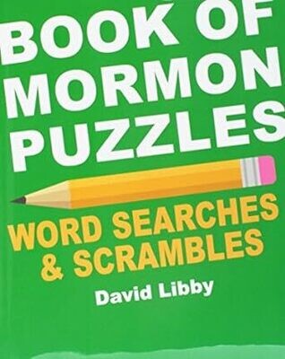 Book of Mormon Puzzles Word Search