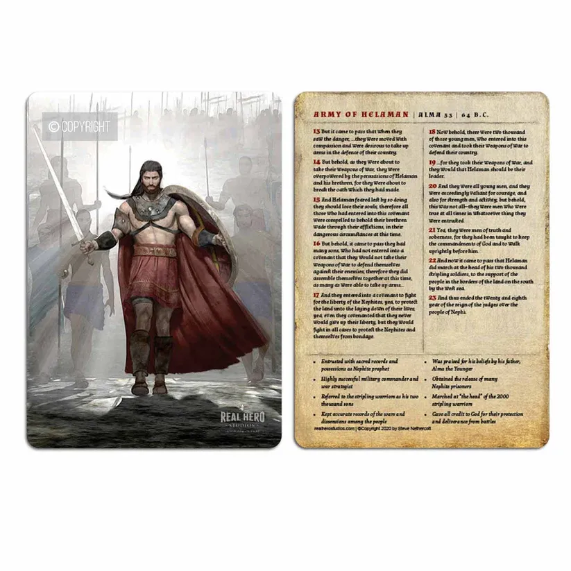 Army of Helaman 5x7 Card