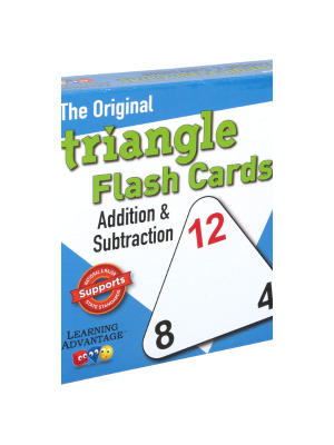 Original Triangle Flash Cards: Addition & Subtraction