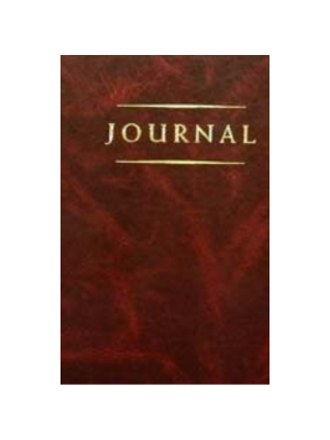 Journal - Classic Journal Burgundy 8x10