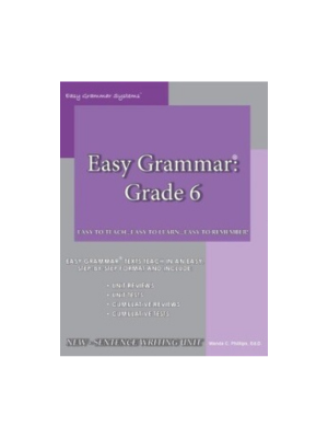 Easy Grammar 6 Teacher Edition
