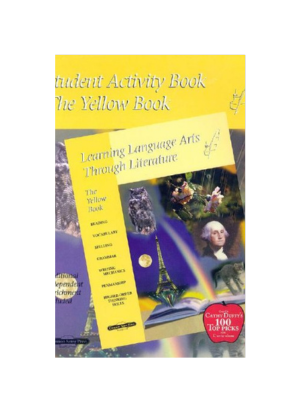 LLATL Grade 3 - The Yellow Book Student Activity Book LLATL Grade 3 - The Yellow Book Student Activity Book