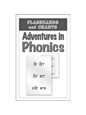 Adventures in Phonics Flashcards & Chart