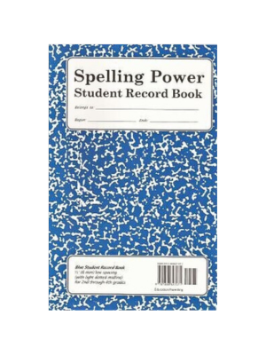 Spelling Power Record Book gr. 2-4 (Blue)