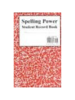 Spelling Power Record Book gr. K-3 (Red)