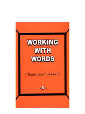 Working with Words Grade 5 Workbook (sku 1956) T.E. (sku 1957)