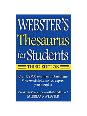 Webster's Thesaurus for Students