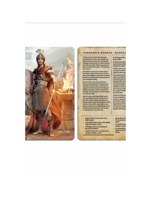 Commander Mormon 5x7 Card