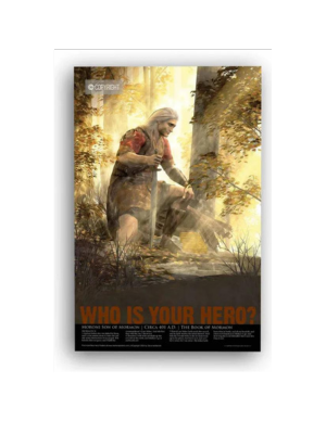 Moroni, Son of Mormon 11x17 Poster