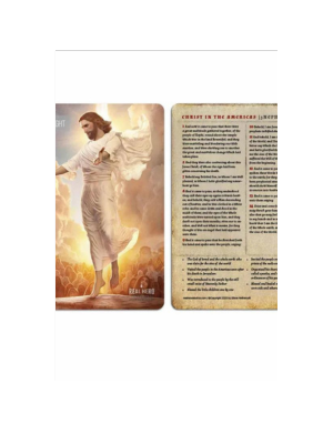 Christ in the America 5x7 Card