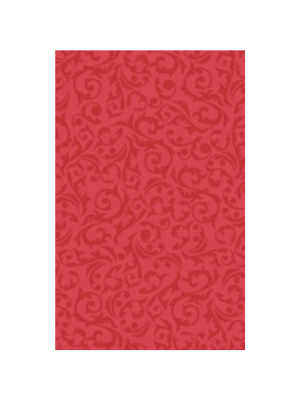 Paper: Red Damask Cardstock