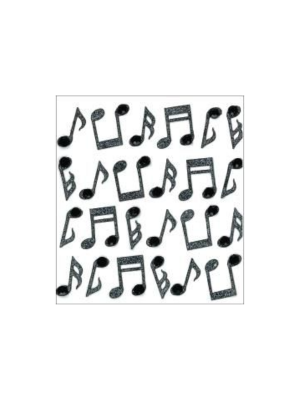 Sticker Scrapbook: Music Notes
