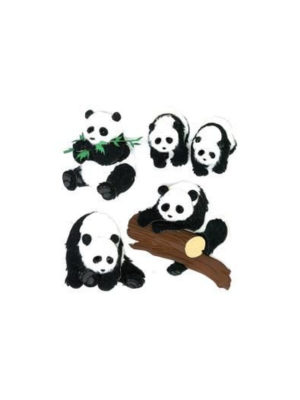 Sticker Scrapbook: Pandas