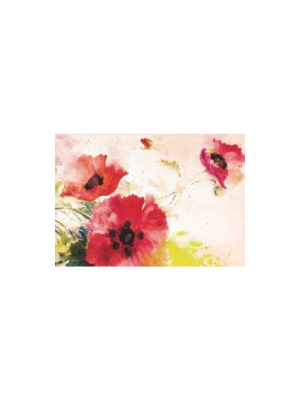 Note Cards - Watercolor Poppies